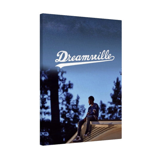 J.cole '2014 Dreaming' Canvas